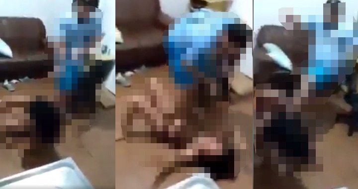 Covardia: Mulher surda é espancada por seu próprio marido; veja o vídeo