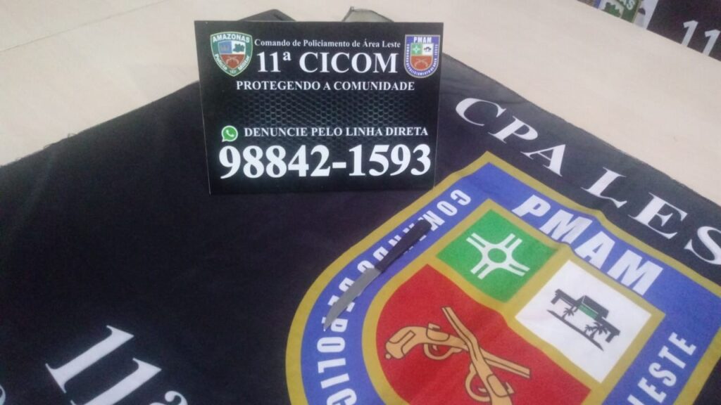 Valentão é detido após tentar esfaquear a ex-esposa na zona Leste