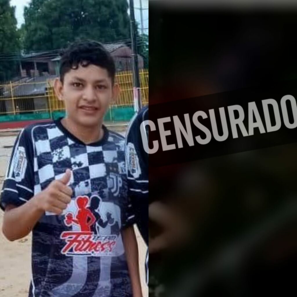 Vídeo mostra o momento exato em que adolescente agoniza após levar doze tiros em Manaus; cenas fortes