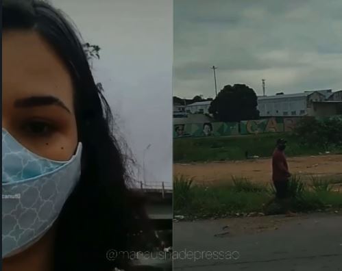 Ajude a encontrar o ‘tarado’ do Morro da Liberdade, em Manaus, que persegue mulheres se masturbando; veja