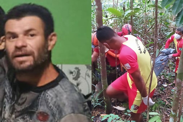 Urgente: soldados em treinamento encontram corpo de homem apodrecendo em matagal, no Amazonas; imagens fortes