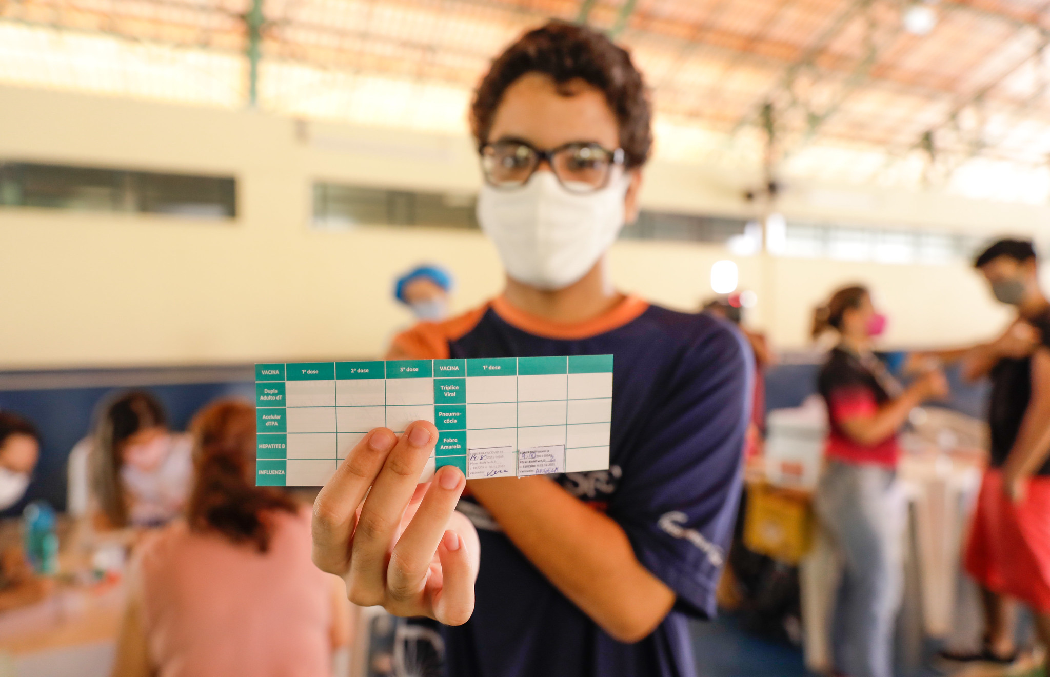 Em Manaus, mais de um milhão de pessoas receberam as duas doses da vacina contra a Covid-19