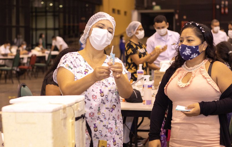 Prefeitura de Manaus conta com novos pontos de vacinação contra a Covid-19 neste fim de semana