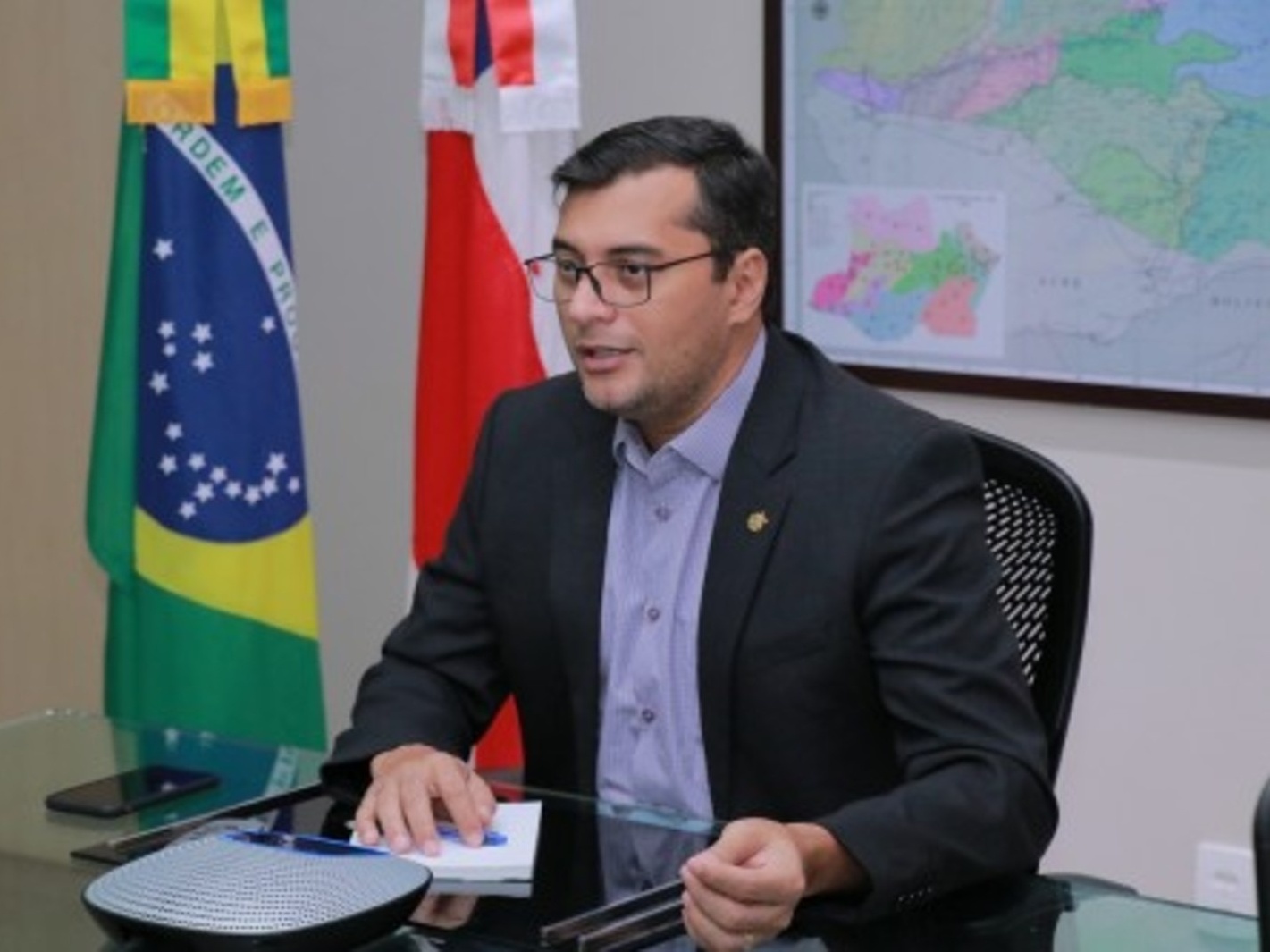 Governador Wilson Lima anuncia novos comandantes da PM e Bombeiros e mudanças na Seap e FEI