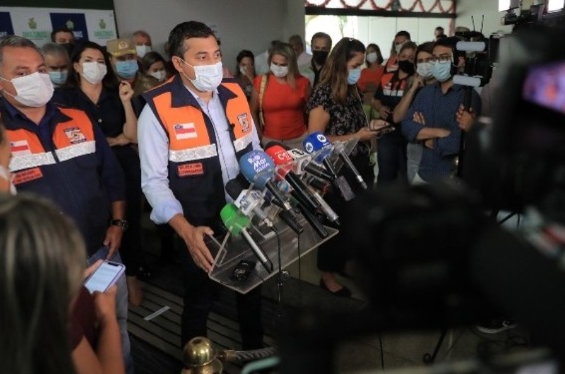 Wilson Lima coloca Defesa Civil do Estado para auxiliar Prefeitura de Manaus a enfrentar danos das chuvas