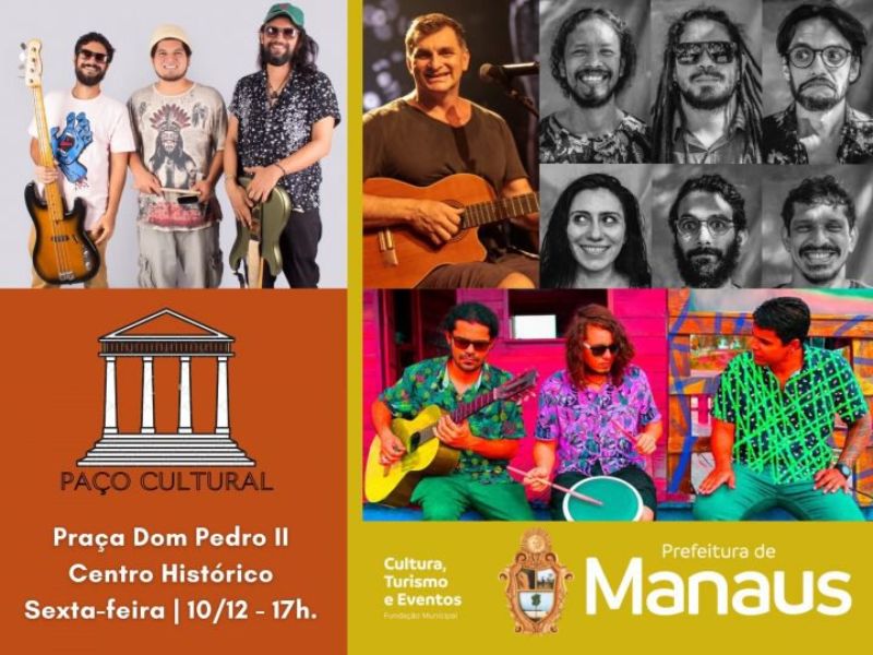 Prefeitura de Manaus anuncia cancelamento da 1ª Edição do Paço Cultural