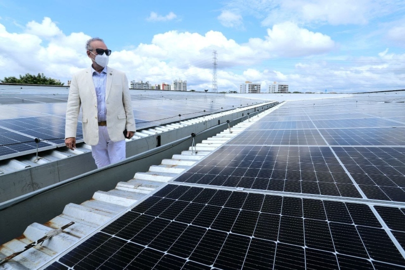 TCE-AM inaugura parque de energia solar mirando autossuficiência energética