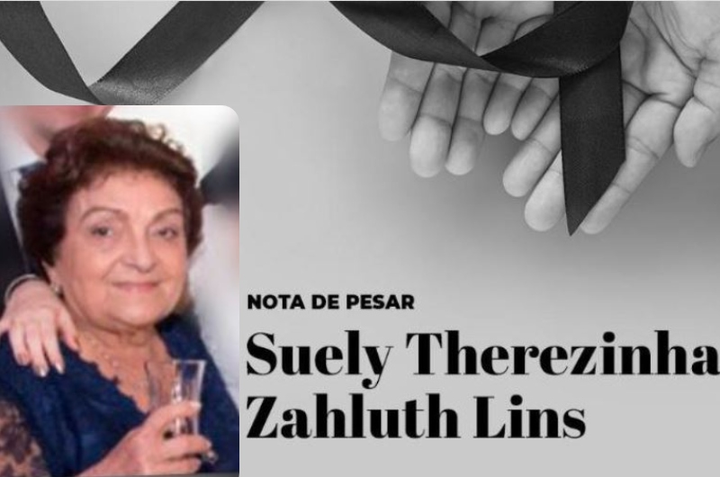 Morre Suely Therezinha, mãe de Superintendente Regional do DNIT Afonso Lins