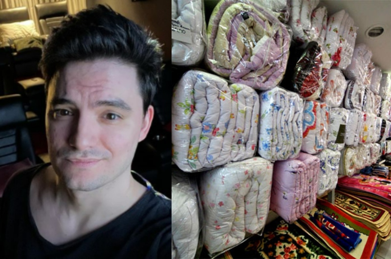 Felipe Neto gasta mais de R$60 mil em roupas de cama para "se sentir melhor", mas continua triste