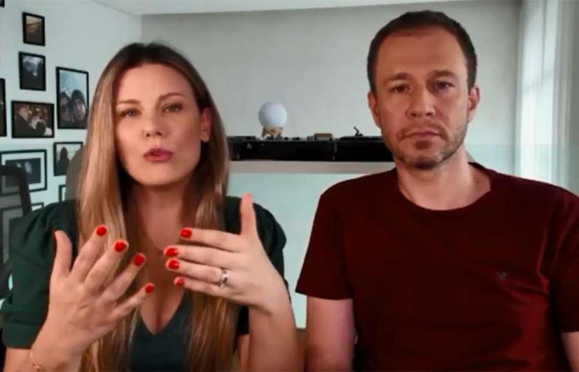 Tiago Leifert e a esposa contam na web que filha tem câncer: 'já fez quatro químios'