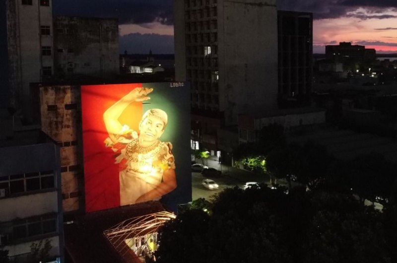 Mural em homenagem a Zezinho Corrêa é inaugurado em Manaus; veja vídeo