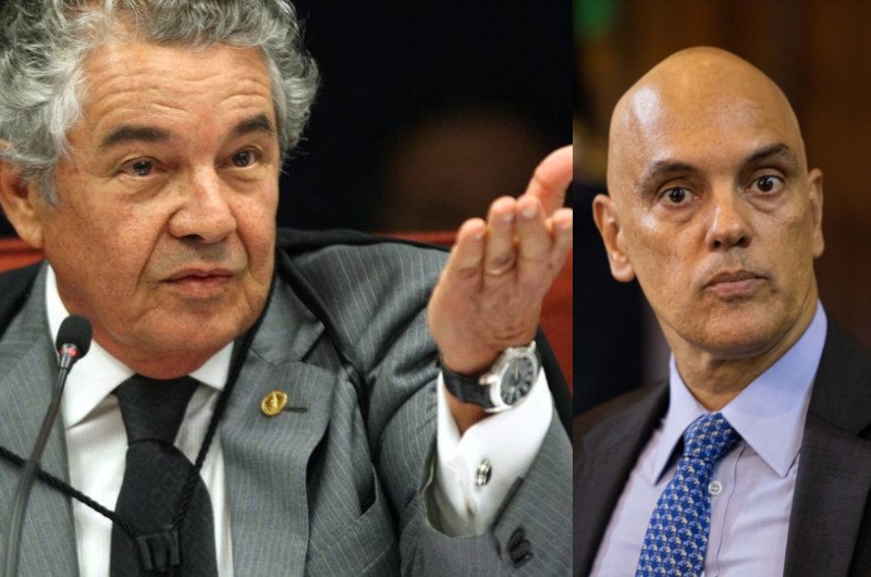 Ministro Marco Aurélio alfineta Moraes: 'STF deveria respeitar a Presidência'