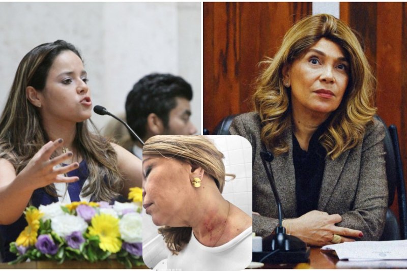Vereadora é expulsa de partido após arranhar o pescoço da colega em briga dentro de banheiro