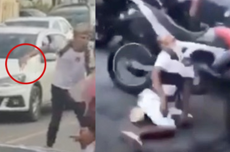 Porradaria em escola de Manaus termina com vulgo ‘Loirinho’ esfaqueado e matando colega; veja vídeo