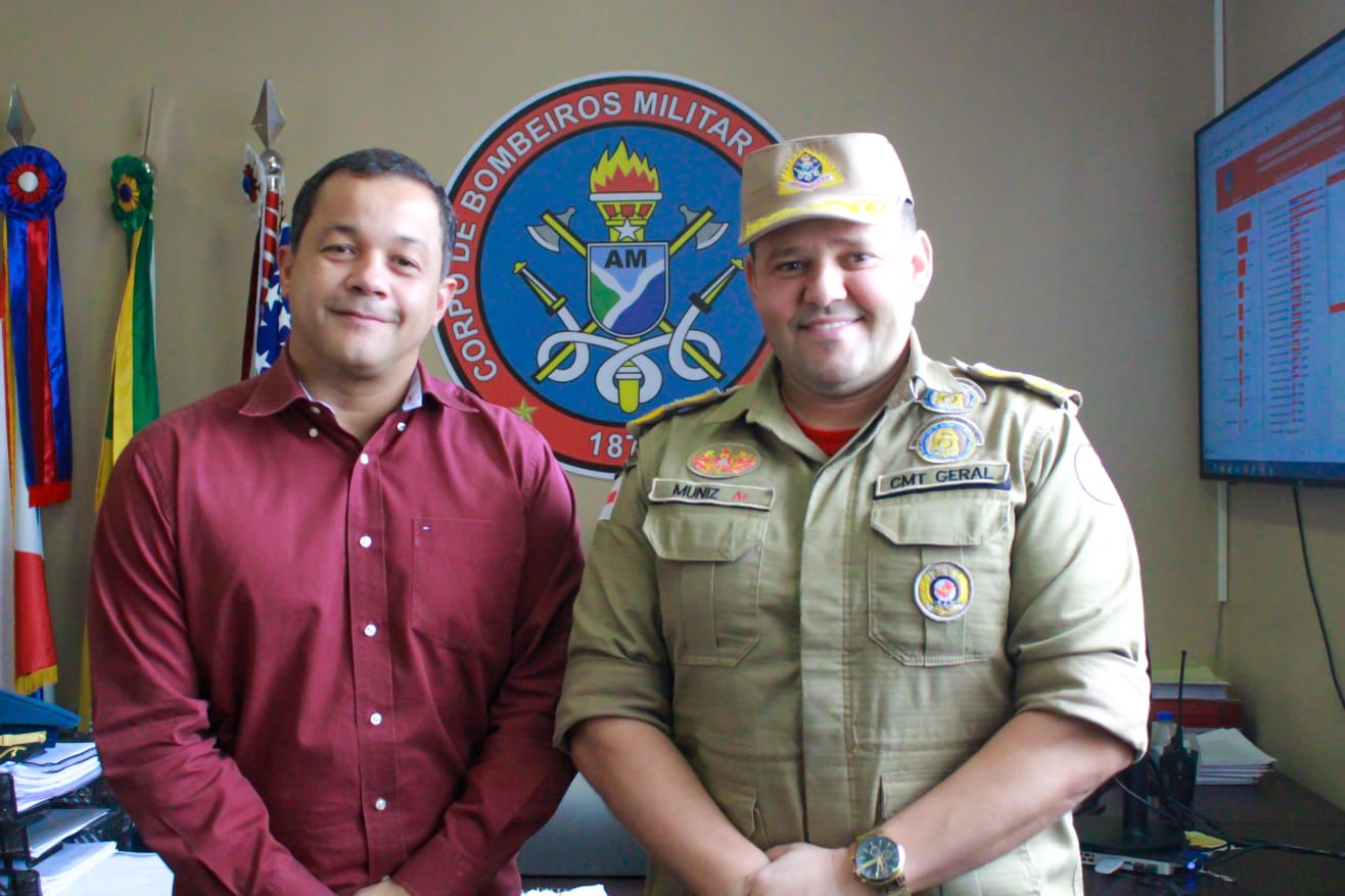 Construção de base do Corpo de Bombeiros na zona norte de Manaus terá apoio do deputado Pablo
