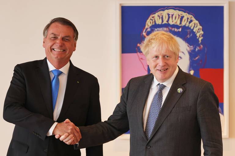 Bolsonaro e Boris Johnson concordam em intermediar cessar-fogo na Ucrânia