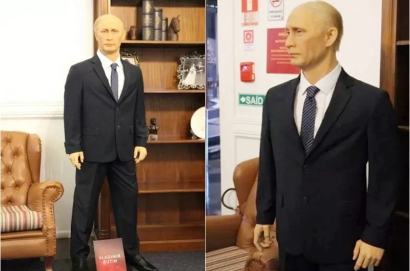 Museus de cera ao redor do mundo retiram estátua de Putin em protesto à guerra