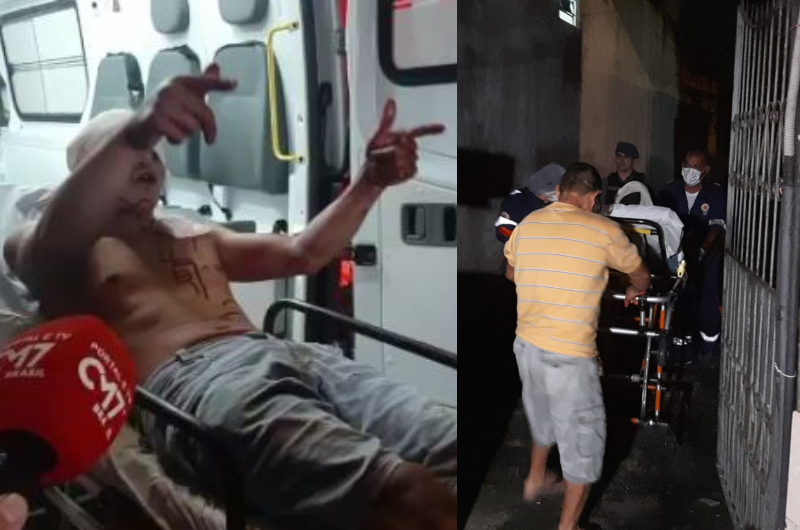 'Chapado brabão' tenta agredir namorada e leva surra da população no bairro Japiim; veja vídeo