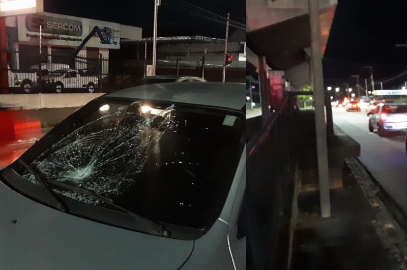 Jovem que ia para a igreja é atropelado na Max Teixeira