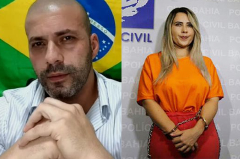 Justiça no Brasil: Daniel Silveira teve o dobro da pena da maior traficante da Bahia