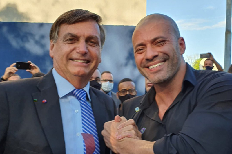 Urgente: Presidente Bolsonaro decreta indulto a deputado Daniel Silveira