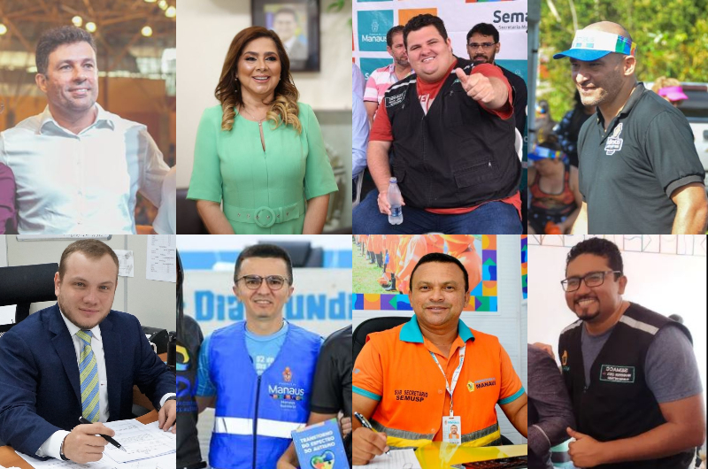 Saiba quem são os oito novos secretários da Prefeitura de Manaus